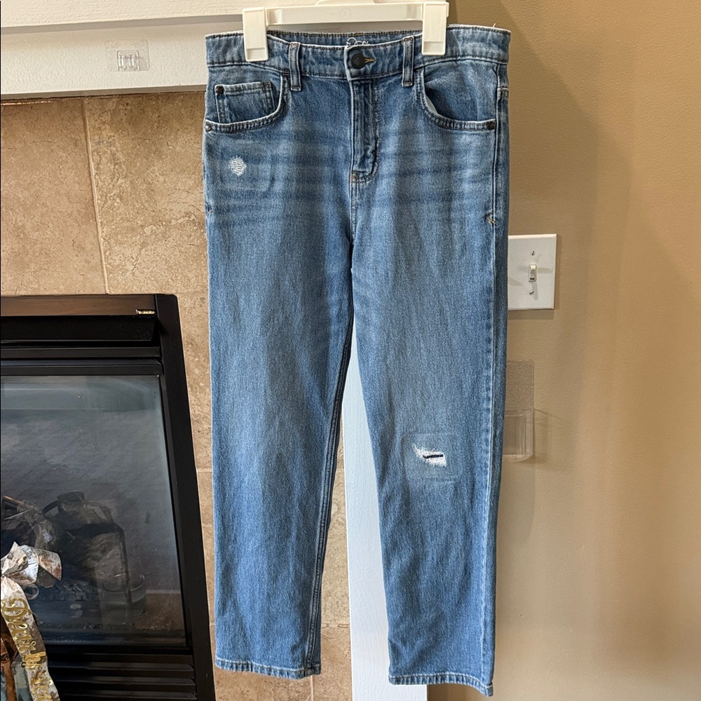 Kid’s Blue Relaxed Straight